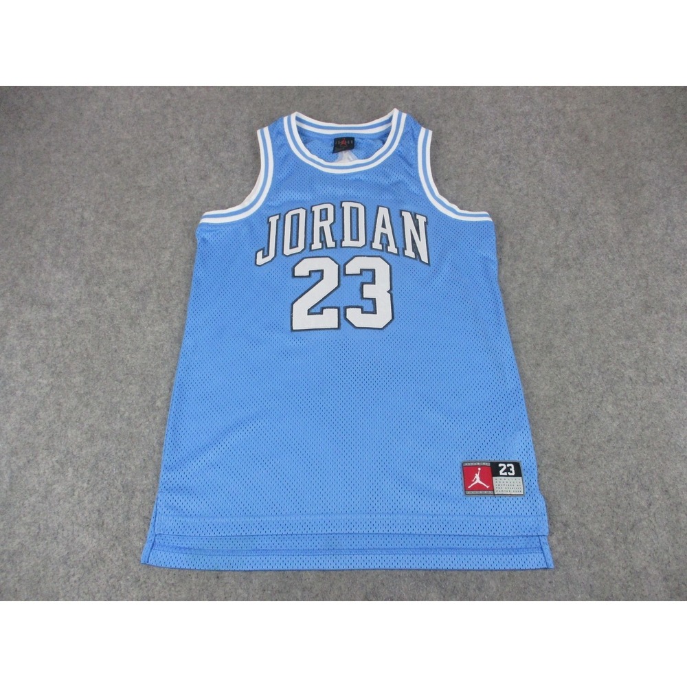Michael Jordan North Carolina Tar Heels Basketball Jersey Boys Large Blue NCAA